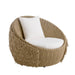 Arteriors - Outdoor Swivel Lounge Chair - Florian - Pearl/Tan- Union Lighting Luminaires Decor