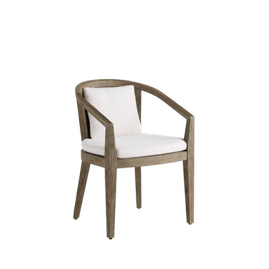 Arteriors - Outdoor Dining Chair - Sobek - Pearl/Kona- Union Lighting Luminaires Decor