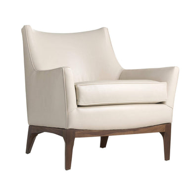 Arteriors - Chair - Ferguson - Ivory/Dark Walnut- Union Lighting Luminaires Decor