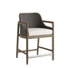 Arteriors - Outdoor Counter Stool - Chilton - Pearl/Dark Gray Wash- Union Lighting Luminaires Decor