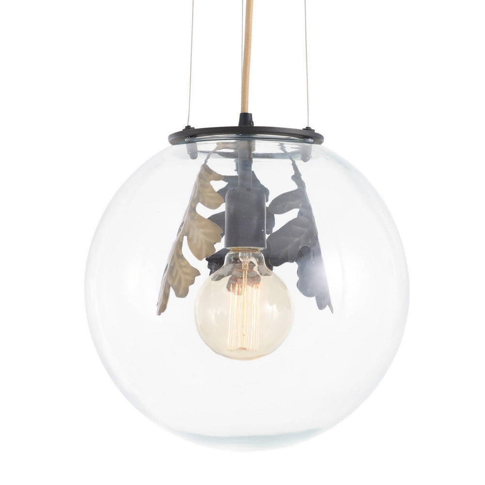 Arteriors - One Light Pendant - Chene - Bronze/Clear- Union Lighting Luminaires Decor