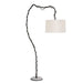 Arteriors - One Light Floor Lamp - Muscadine - Bronze/White- Union Lighting Luminaires Decor