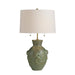 Arteriors - Two Light Table Lamp - Grenouille - Dark Moss/Antique Brass- Union Lighting Luminaires Decor