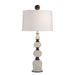 Arteriors - Two Light Table Lamp - Minaret - White/English Bronze- Union Lighting Luminaires Decor