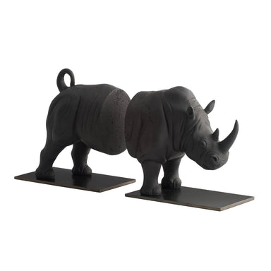Arteriors - Bookends, Set of 2 - Etosha - Charcoal/Bronze- Union Lighting Luminaires Decor