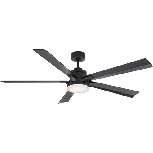 Modern Forms Fans Canada - 64" Ceiling Fan - Radiant - Matte Black- Union Lighting Luminaires Decor