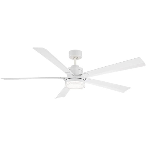 Modern Forms Fans Canada - 64" Ceiling Fan - Radiant - Matte White- Union Lighting Luminaires Decor