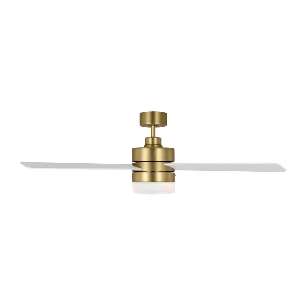 Generation Lighting Canada - 52" Ceiling Fan - Era 52 LED - Burnished Brass- Union Lighting Luminaires Decor