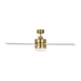 Generation Lighting Canada - 52" Ceiling Fan - Era 52 LED - Burnished Brass- Union Lighting Luminaires Decor