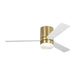 Generation Lighting Canada - 52" Ceiling Fan - Era 52 Hugger LED - Burnished Brass- Union Lighting Luminaires Decor