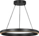 Generation Lighting Canada - LED Chandelier - Aro - Midnight Black- Union Lighting Luminaires Decor