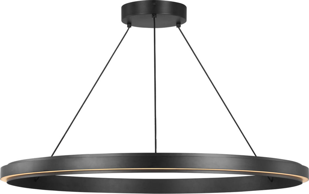 Generation Lighting Canada - LED Chandelier - Aro - Midnight Black- Union Lighting Luminaires Decor