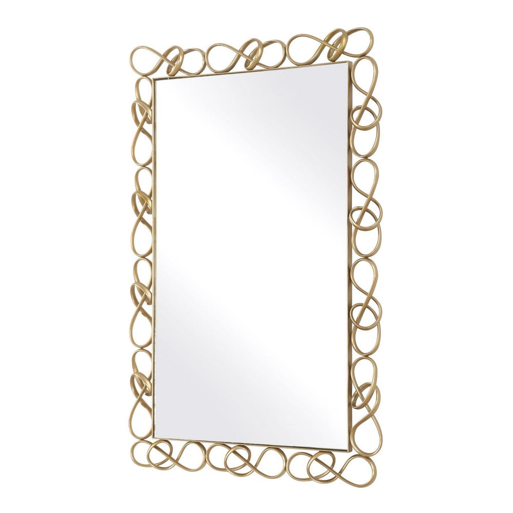 Uttermost - Mirror - Twist It - Antique Brass- Union Lighting Luminaires Decor