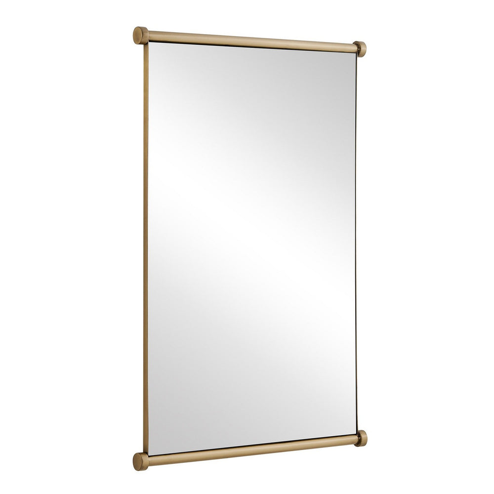 Uttermost - Mirror - Scroll - Antique Brass- Union Lighting Luminaires Decor