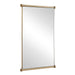 Uttermost - Mirror - Scroll - Antique Brass- Union Lighting Luminaires Decor