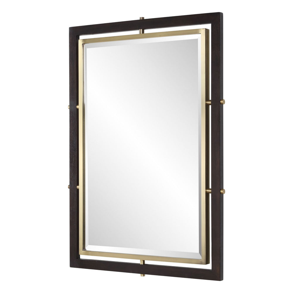 Uttermost - Mirror - Bach - Antique Brass- Union Lighting Luminaires Decor