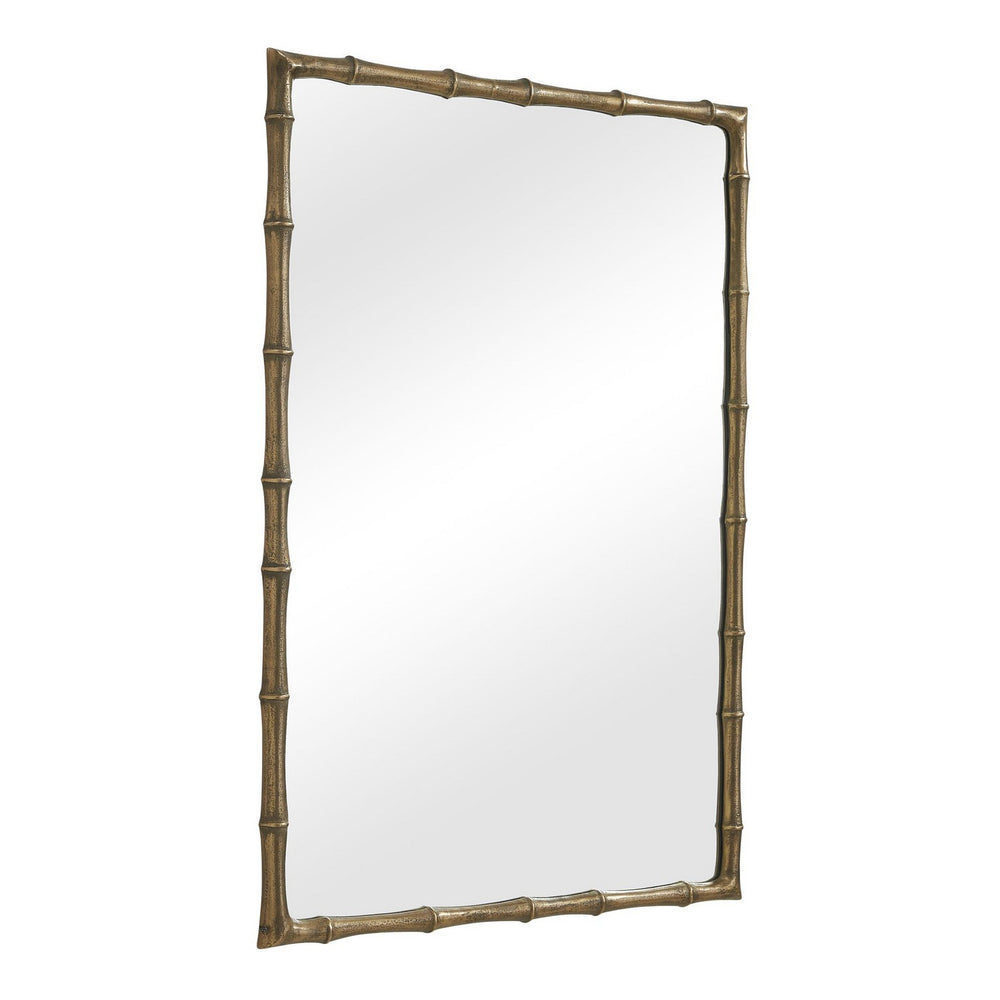 Uttermost - Mirror - Brass Bamboo - Antique Brass- Union Lighting Luminaires Decor