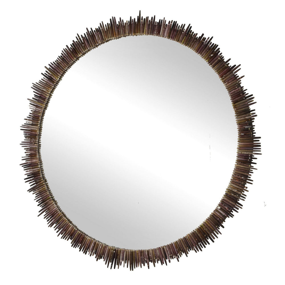 Uttermost - Mirror - Tiger Sea Urchin - Multi Toned- Union Lighting Luminaires Decor