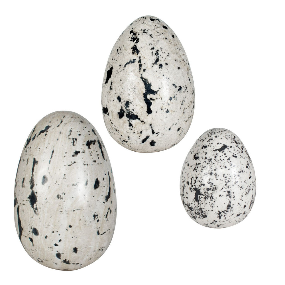Uttermost - Stone Eggs Set/3 - Nest Trio - Beige- Union Lighting Luminaires Decor