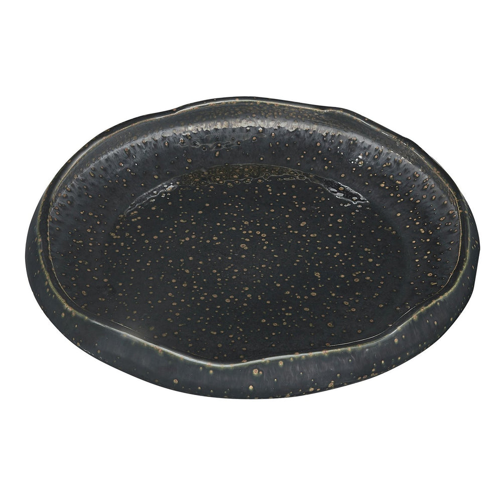 Uttermost - Bowl - Stardust Ripple - Glossy Black- Union Lighting Luminaires Decor