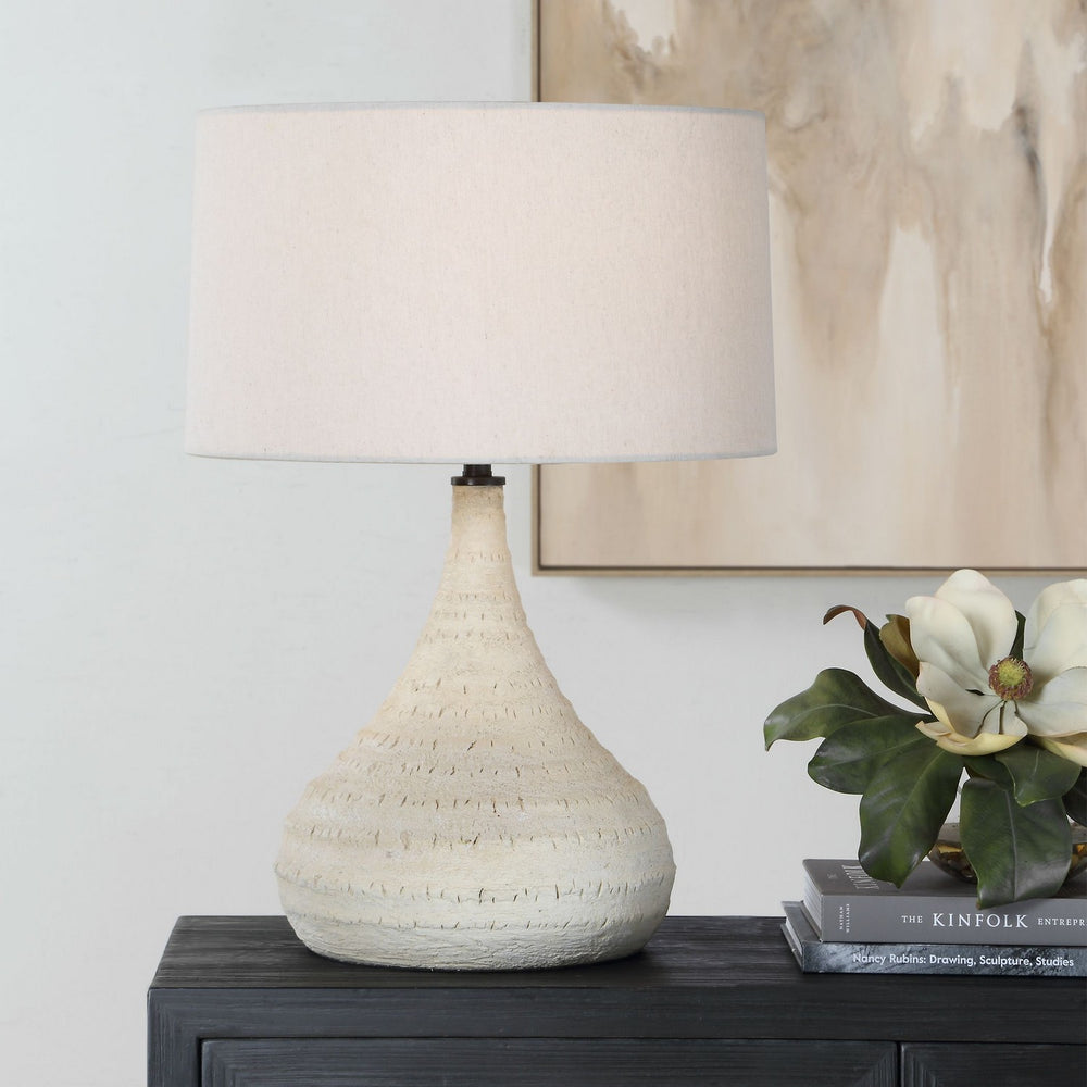 Uttermost - One Light Table Lamp - Olsen - Dark Bronze- Union Lighting Luminaires Decor