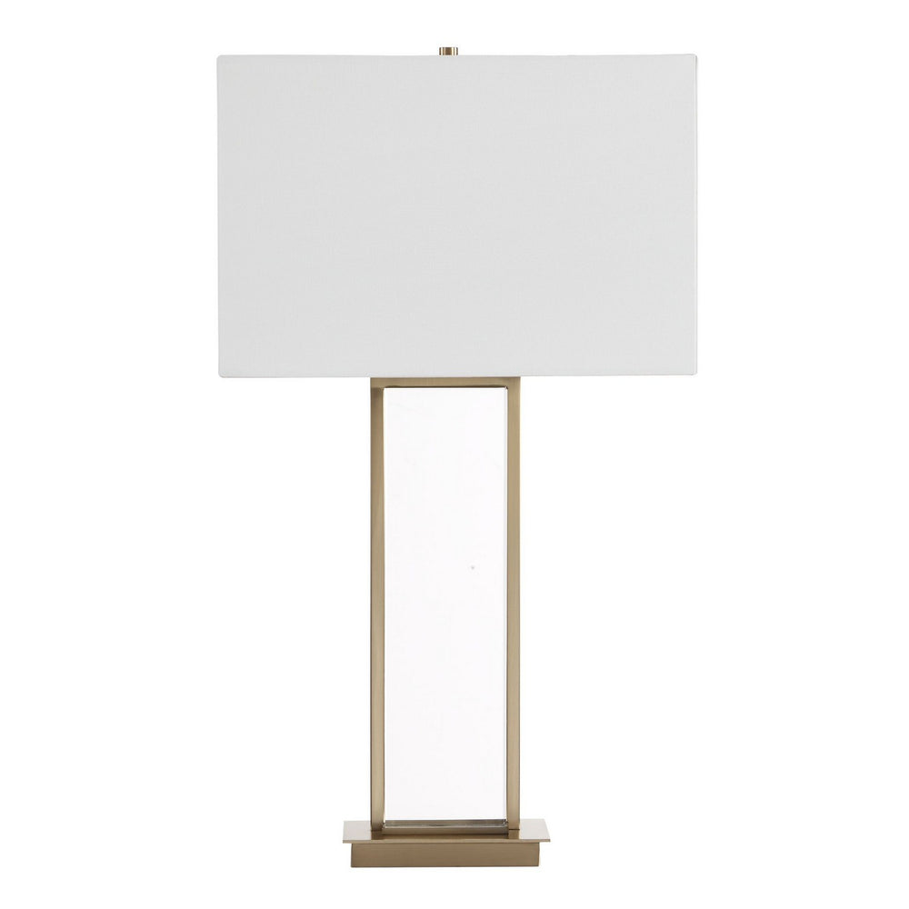 Uttermost - One Light Table Lamp - Stambaugh - Antique Brass- Union Lighting Luminaires Decor