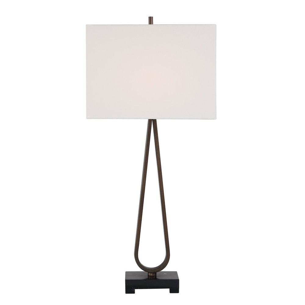 Uttermost - One Light Table Lamp - Galloway - Dark Bronze- Union Lighting Luminaires Decor