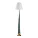 Uttermost - One Light Floor Lamp - Riccardi - Antique Brass- Union Lighting Luminaires Decor