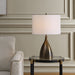 Uttermost - One Light Table Lamp - Jereko - Antique Brass- Union Lighting Luminaires Decor