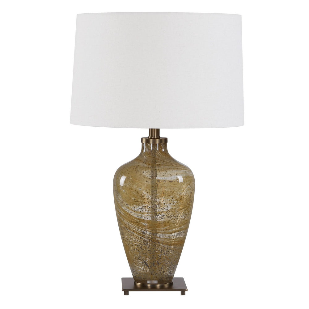 Uttermost - One Light Table Lamp - Rainer - Antique Brass- Union Lighting Luminaires Decor