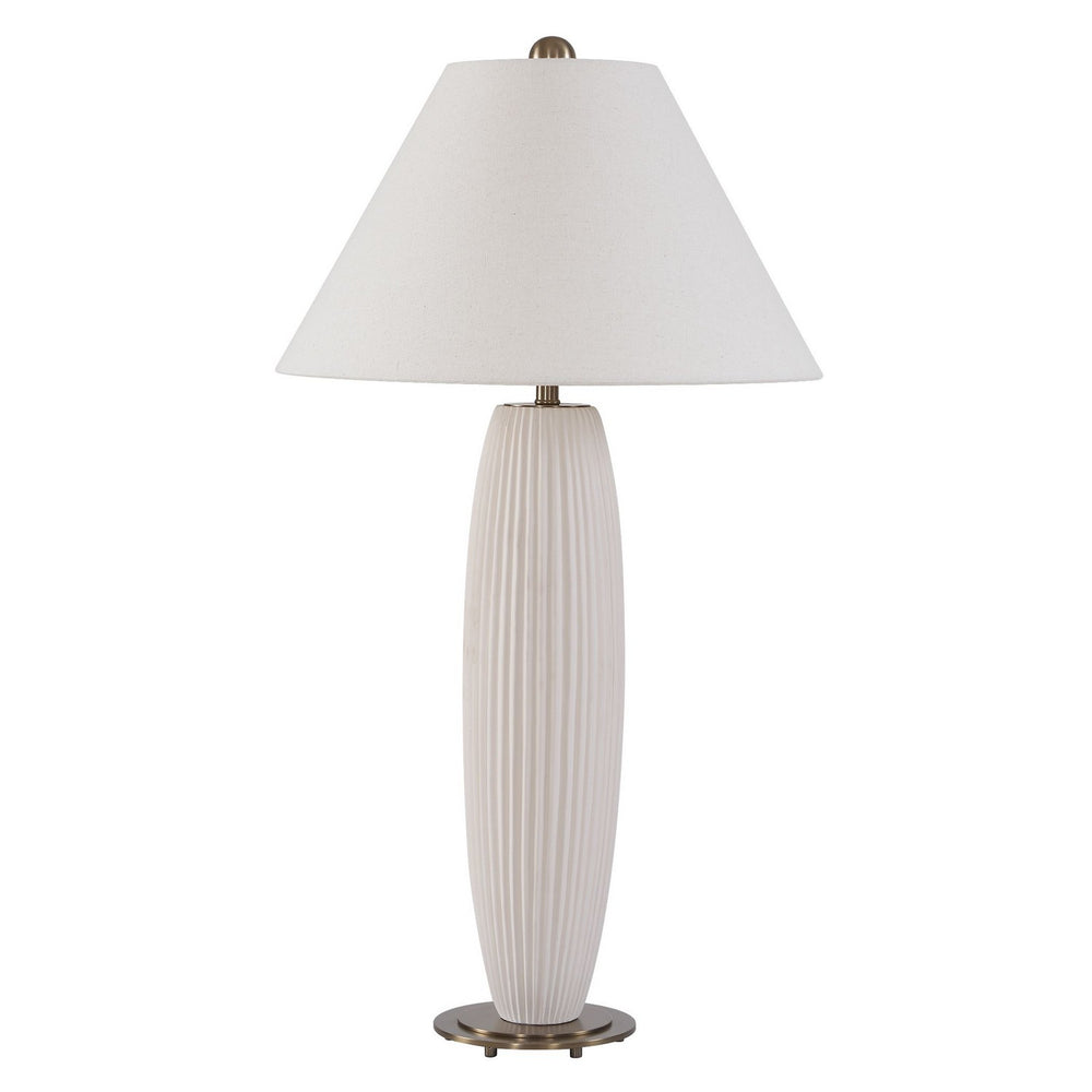 Uttermost - One Light Table Lamp - Brinsley - Antique Brass- Union Lighting Luminaires Decor