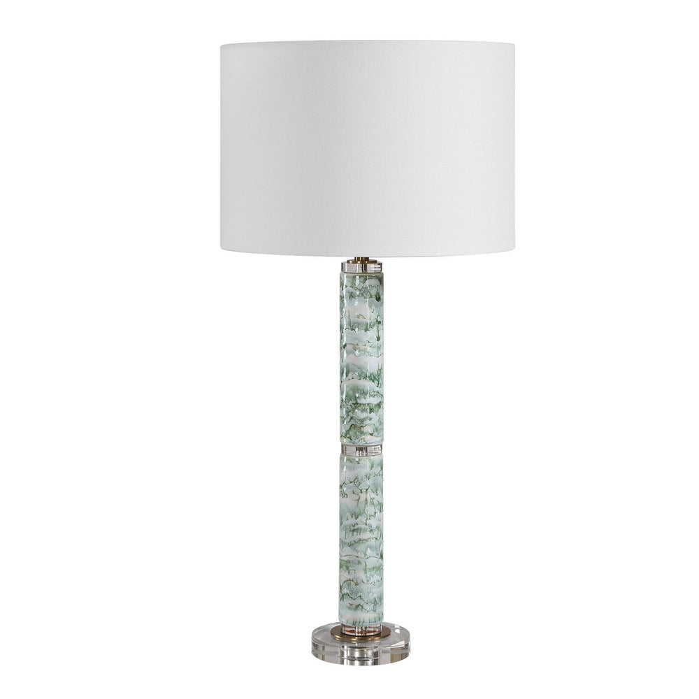 Uttermost - One Light Table Lamp - Jameis - Antique Brass- Union Lighting Luminaires Decor
