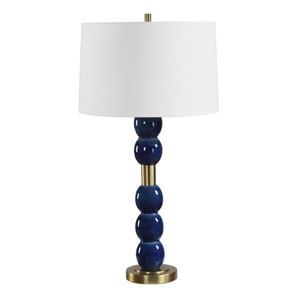 Uttermost - One Light Table Lamp - Bellore - Antique Brass- Union Lighting Luminaires Decor