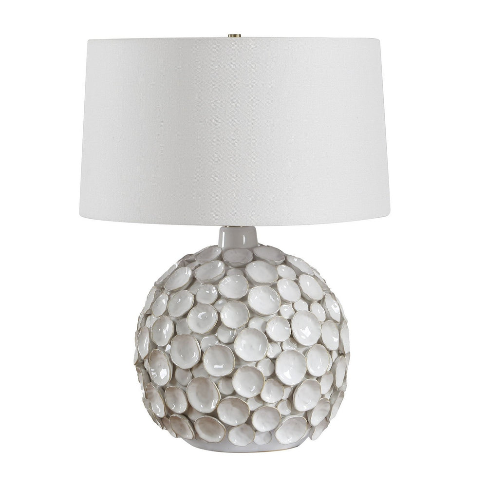 Uttermost - One Light Table Lamp - Hartley - Antique Brass- Union Lighting Luminaires Decor