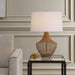 Uttermost - One Light Table Lamp - Samori - Antique Brass- Union Lighting Luminaires Decor