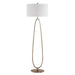 Uttermost - One Light Floor Lamp - Tordin - Antique Brass- Union Lighting Luminaires Decor