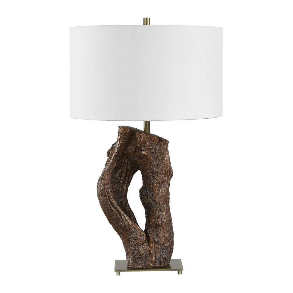 Uttermost - One Light Table Lamp - Namath - Antique Brass- Union Lighting Luminaires Decor