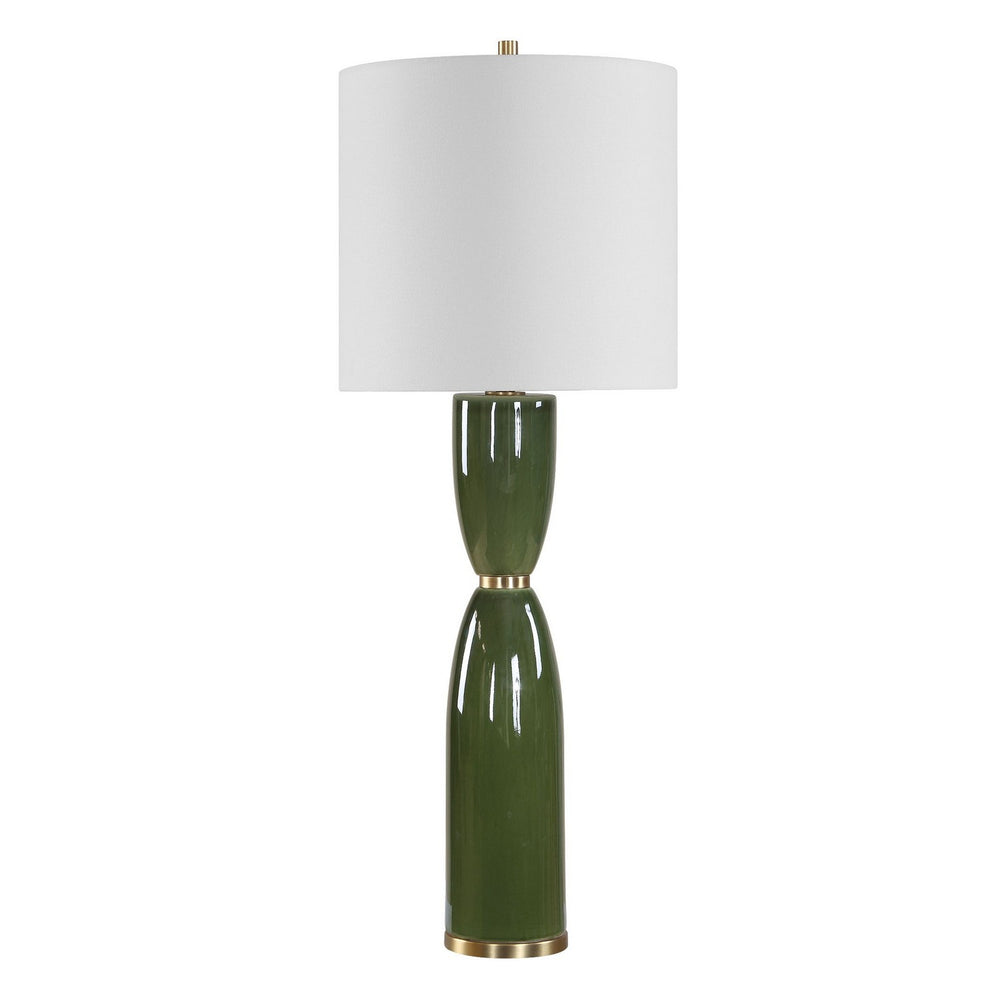 Uttermost - One Light Table Lamp - Nacua - Antique Brass- Union Lighting Luminaires Decor