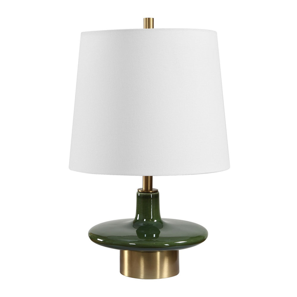 Uttermost - One Light Table Lamp - Sieler - Antique Brass- Union Lighting Luminaires Decor