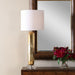 Uttermost - One Light Table Lamp - Octavio - Antique Brass- Union Lighting Luminaires Decor