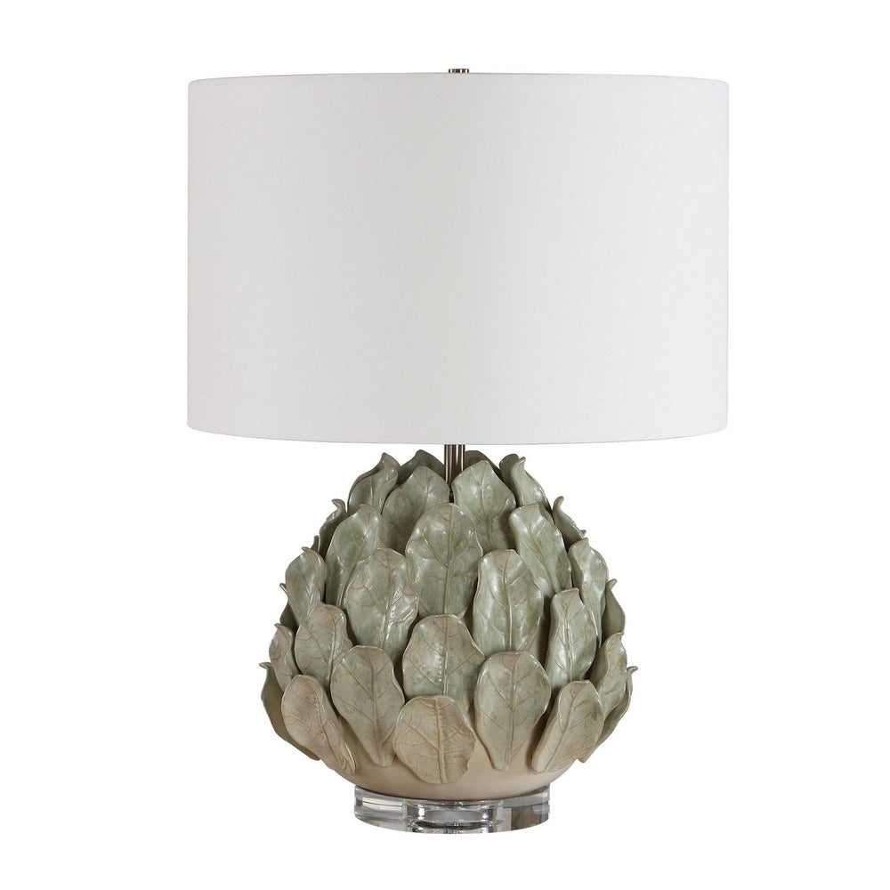 Uttermost - One Light Table Lamp - Levlyn - Nickel- Union Lighting Luminaires Decor