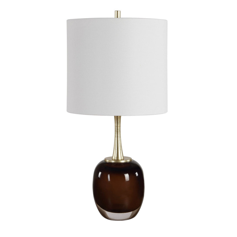 Uttermost - One Light Table Lamp - Vannett - Antique Brass- Union Lighting Luminaires Decor