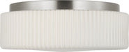 Generation Lighting Canada - Two Light Flush Mount - Axira - Brushed Nickel- Union Lighting Luminaires Decor