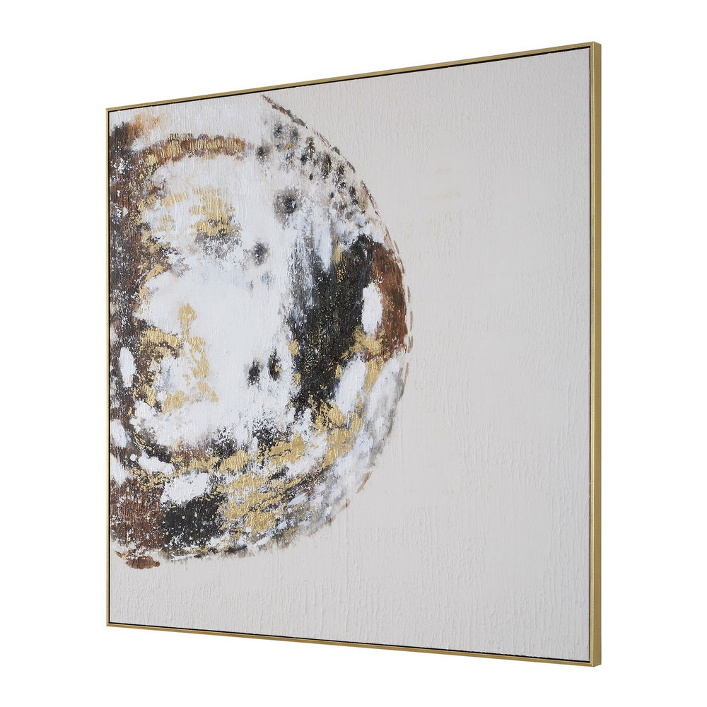Uttermost - Abstract Art - Moon Landing - Gold Leaf- Union Lighting Luminaires Decor