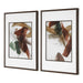 Uttermost - Abstract Prints, S/2 - Velocity - Dark Walnut- Union Lighting Luminaires Decor