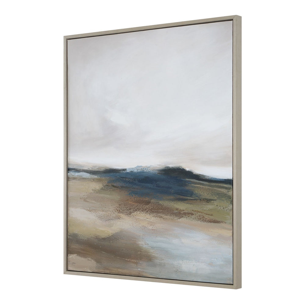 Uttermost - Landscape Canvas - Prairie's Edge - Light Oak- Union Lighting Luminaires Decor