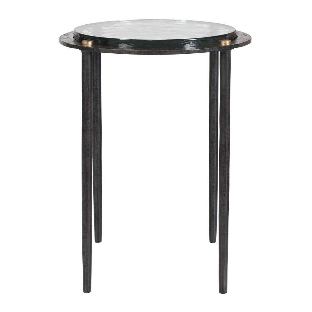 Uttermost - Accent Table - Kennington - Antique Brass- Union Lighting Luminaires Decor