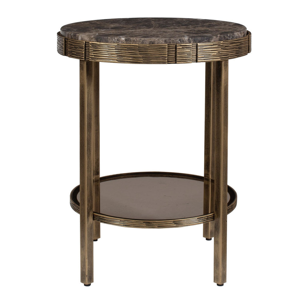 Uttermost - Accent Table - Cusano - Antique Brass- Union Lighting Luminaires Decor