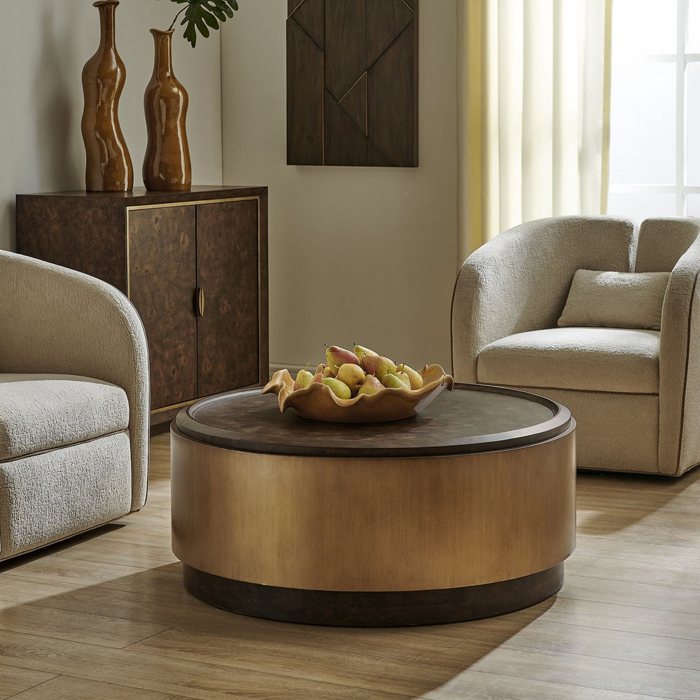 Uttermost - Coffee Table - Parrish - Antique Brass- Union Lighting Luminaires Decor