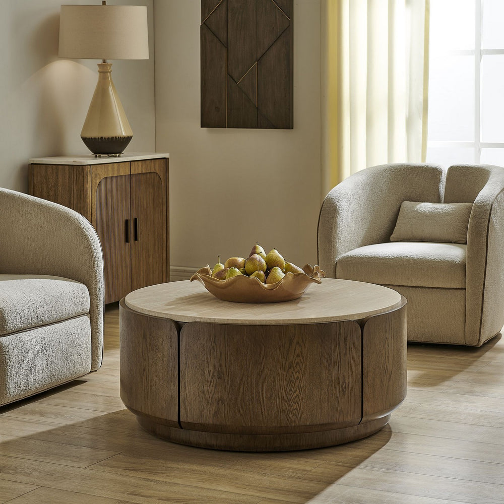 Uttermost - Coffee Table - Tindall - Oak Veneer- Union Lighting Luminaires Decor